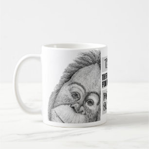 No Monkey Business  Coffee Mug