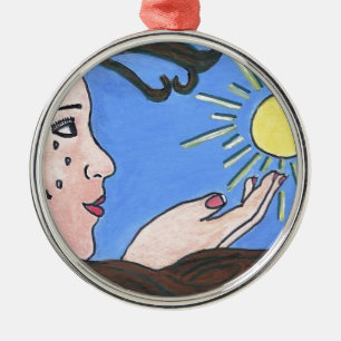 No more alone metal tree decoration