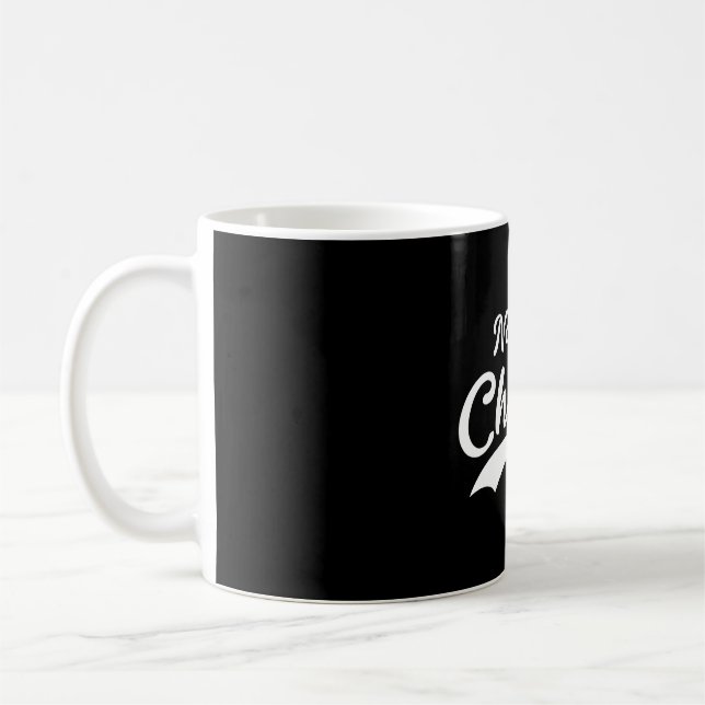 No More Chemo | Cancer Survivor | Retro Style Coffee Mug (Left)