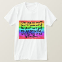 No More Coming Out Of The Closet Pride