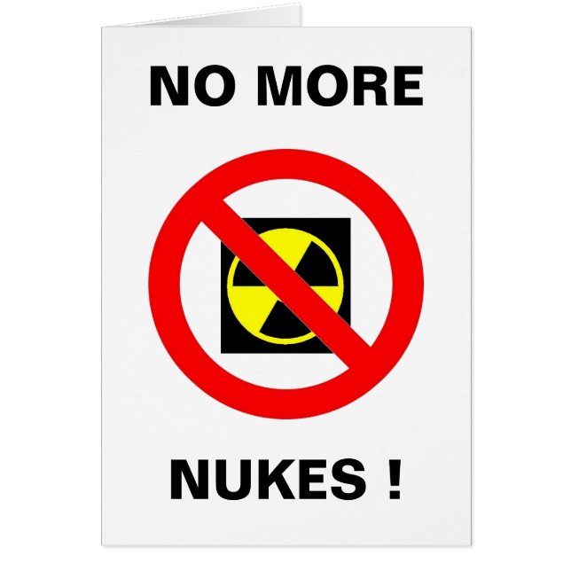 NO MORE NUKES (Front)