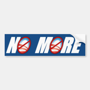 No More Obama Bumper Sticker