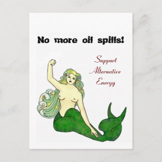 No more oil spills! G Postcard
