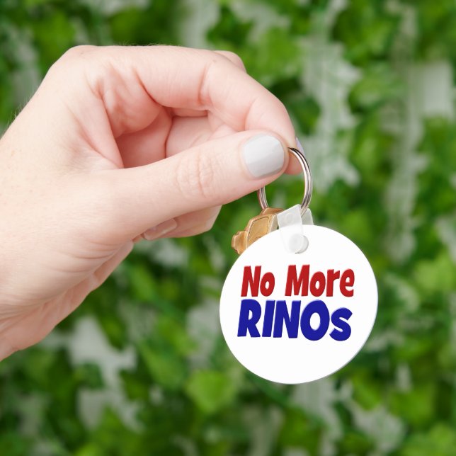 No More RINOs Key Ring (Hand)