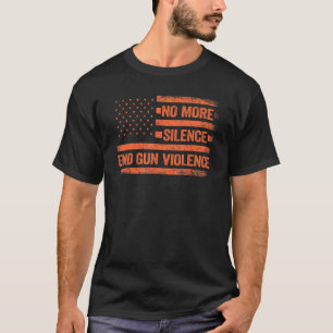 No More Silence End Gun Violence Peace Dress Wear T-Shirt