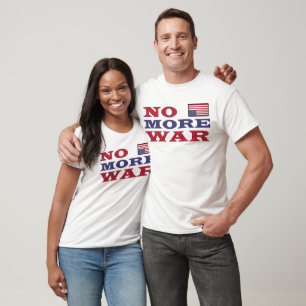 No More War with Flag T-Shirt