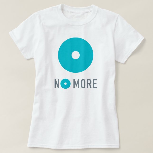 NO MORE Women's Unfitted Tee (Design Front)