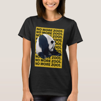 No More Zoos Yellow Panda T-Shirt