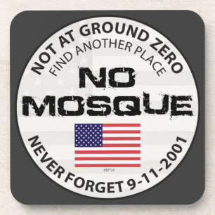 No Mosque At Ground Zero Coaster