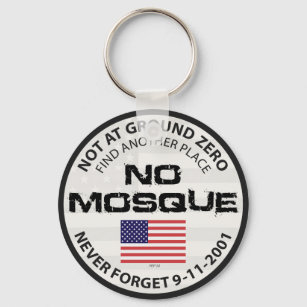 No Mosque At Ground Zero Key Ring