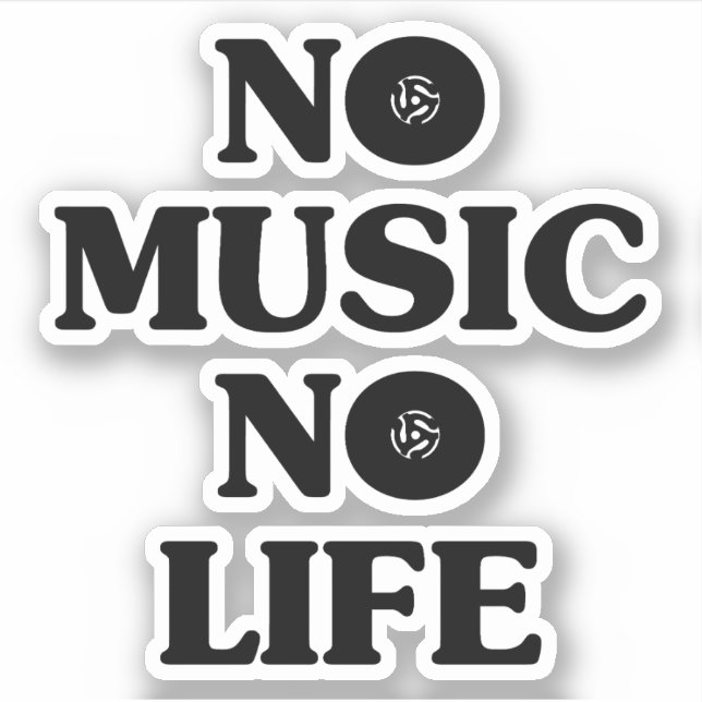 NO MUSIC NO LIFE (Front)