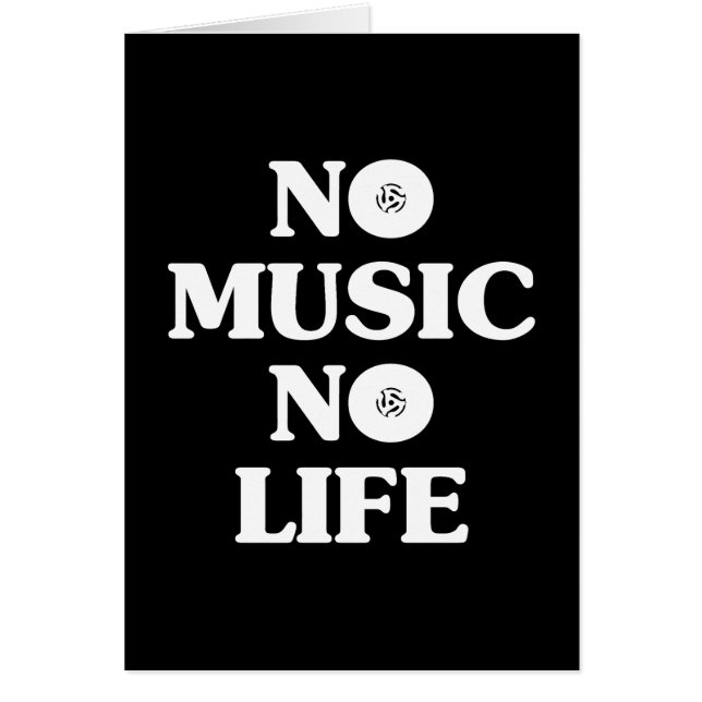 NO MUSIC NO LIFE (Front)