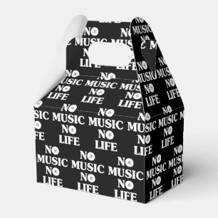NO MUSIC NO LIFE FAVOUR BOX