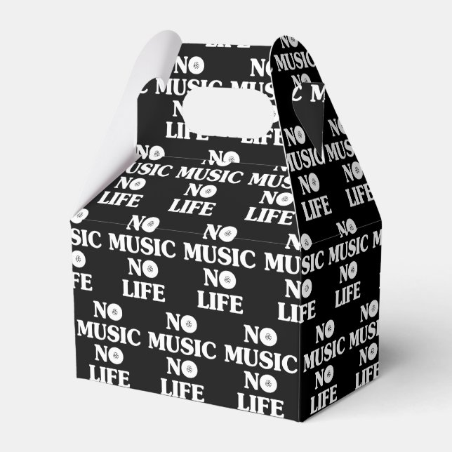 NO MUSIC NO LIFE FAVOUR BOX (Front Side)