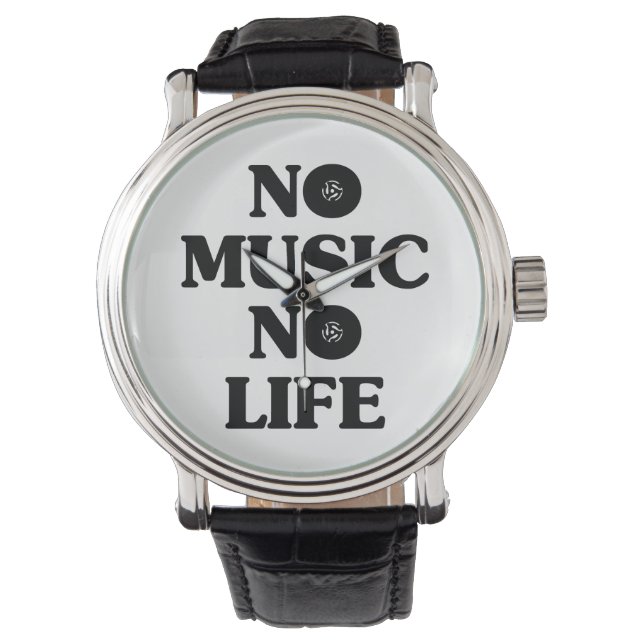 NO MUSIC NO LIFE WATCH (Front)