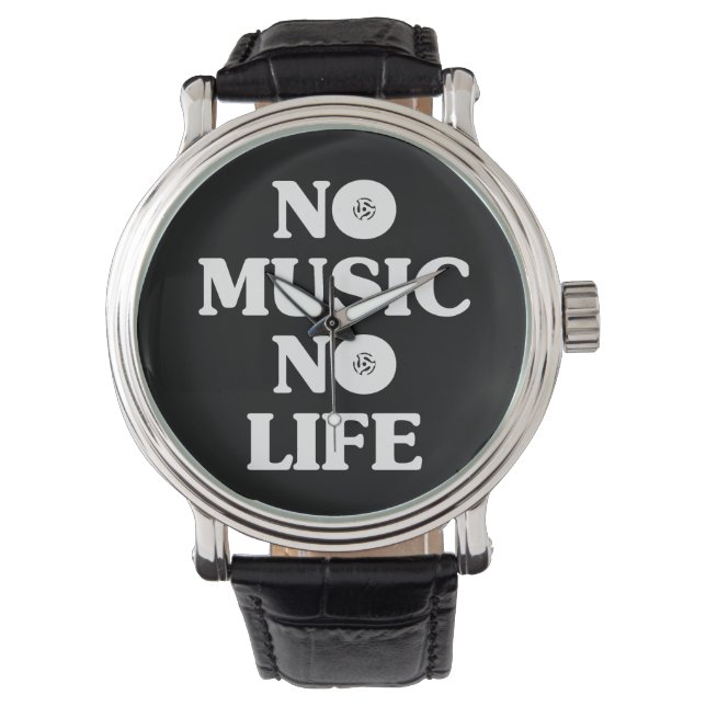 NO MUSIC NO LIFE WATCH (Front)