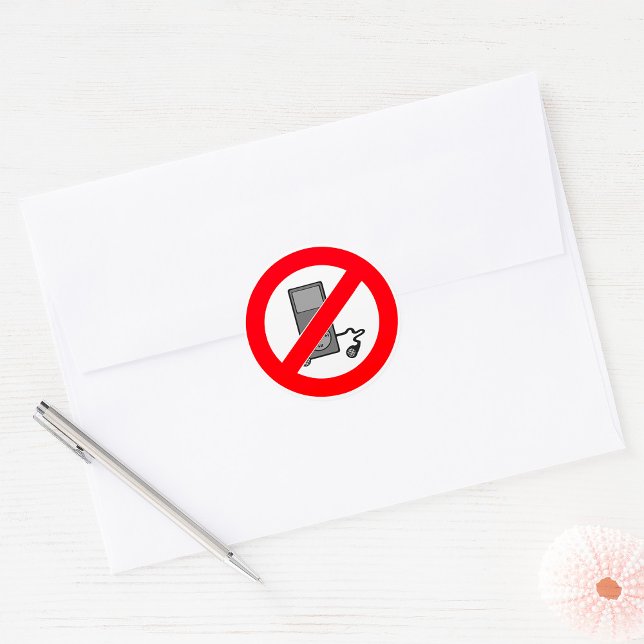 No Music Symbol Stickers (Creator Uploaded)