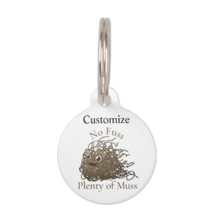No Muss Plenty of Fuss Thunder_Cove  Pet Tag