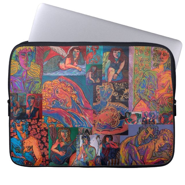 No Naughty Bits!! Electronics Tablet & Laptop Case (Front)