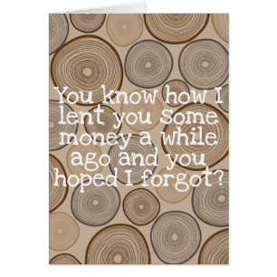 "No need to pay me back"