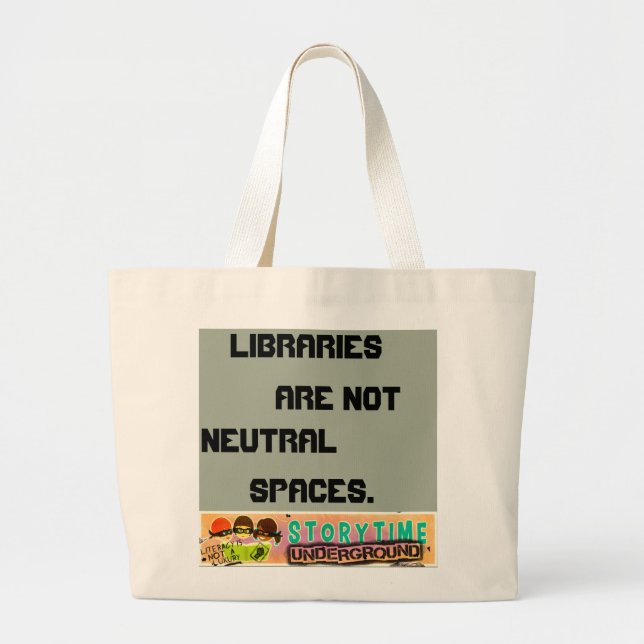 No Neutral Libraries tote (Front)