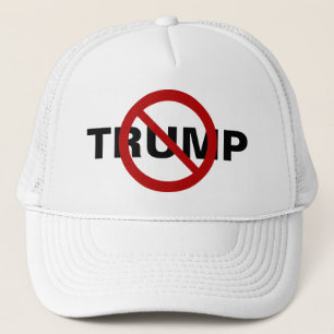No Never Nyet Anti-Donald Trump Trucker Hat