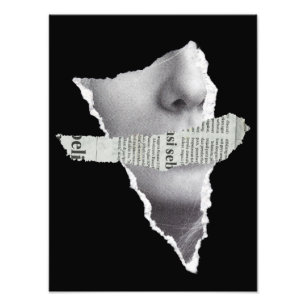 No News here.bw Photo Print