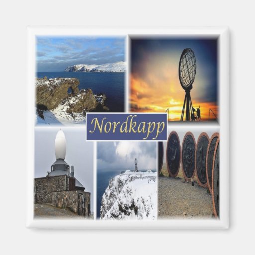 Image of NO * Norway - Nordkapp North Cape Magnet