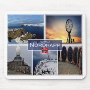 NO Norway - Nordkapp North Cape - Mouse Mat