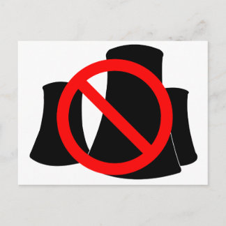 No Nuclear Power Postcard