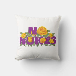 NO NUKES - ROSE MISSION official Cushion