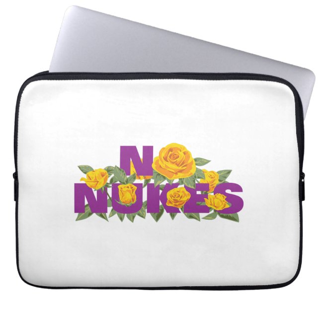 NO NUKES - ROSE MISSION official Notebook Sleeve (Front)