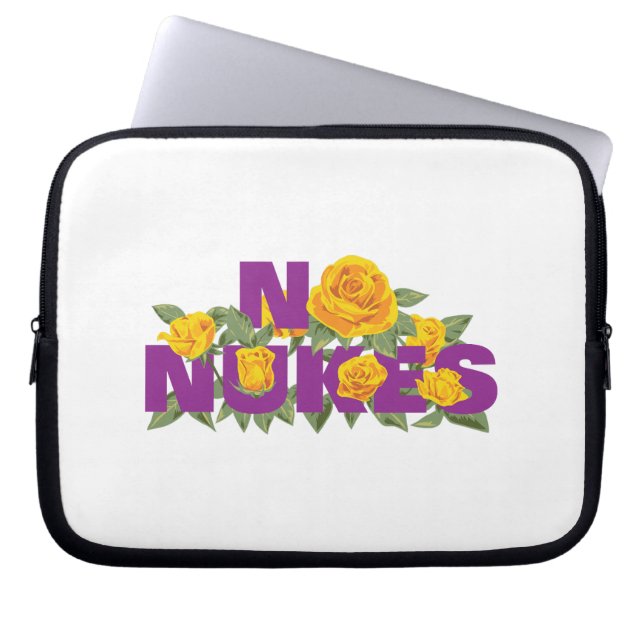 NO NUKES - ROSE MISSION official Notebook Sleeve (Front)