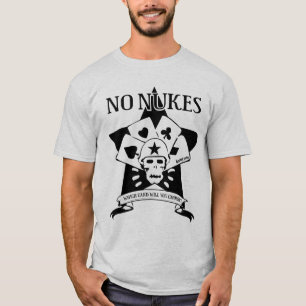 No Nukes Skull T-shirts