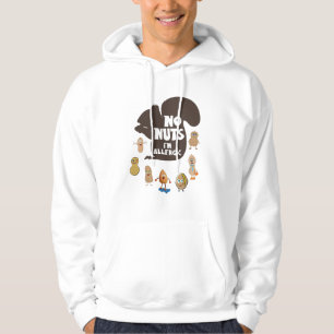 No Nuts I'm Allergic Peanut Allergy Awareness Hoodie