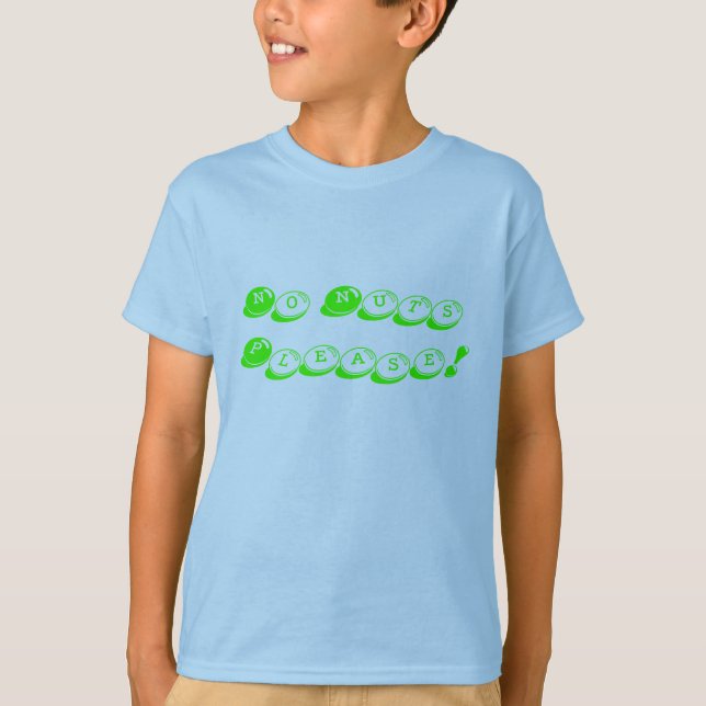 No Nuts Please! T-Shirt (Front)