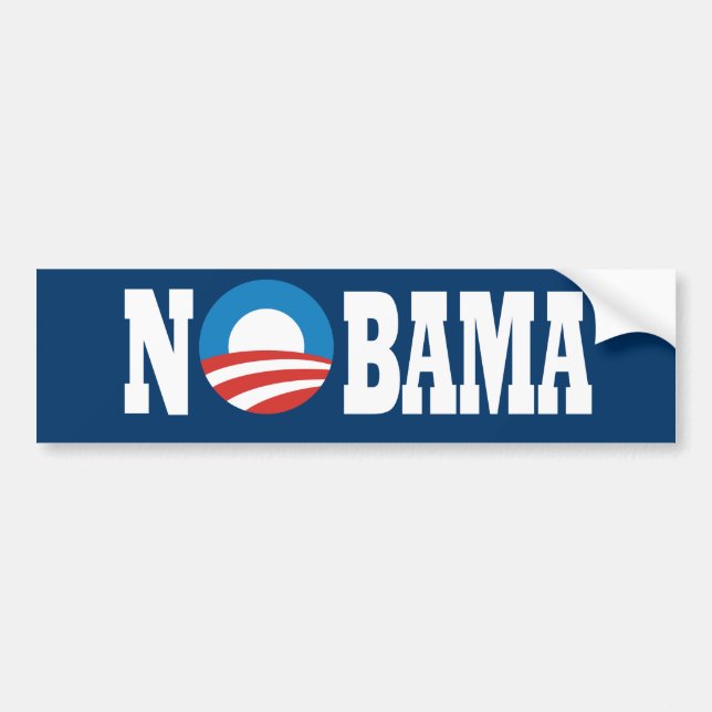 no obama bumper sticker (Front)