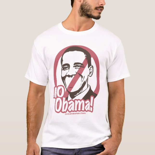 No Obama! Slash Shirt (Front)