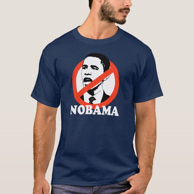 NO OBAMA T-SHIRT (Front)