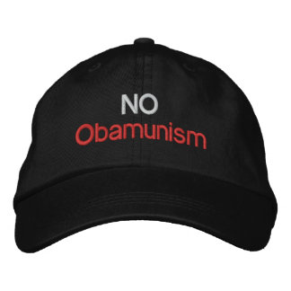 NO Obamunism 1.0 Embroidered Hat