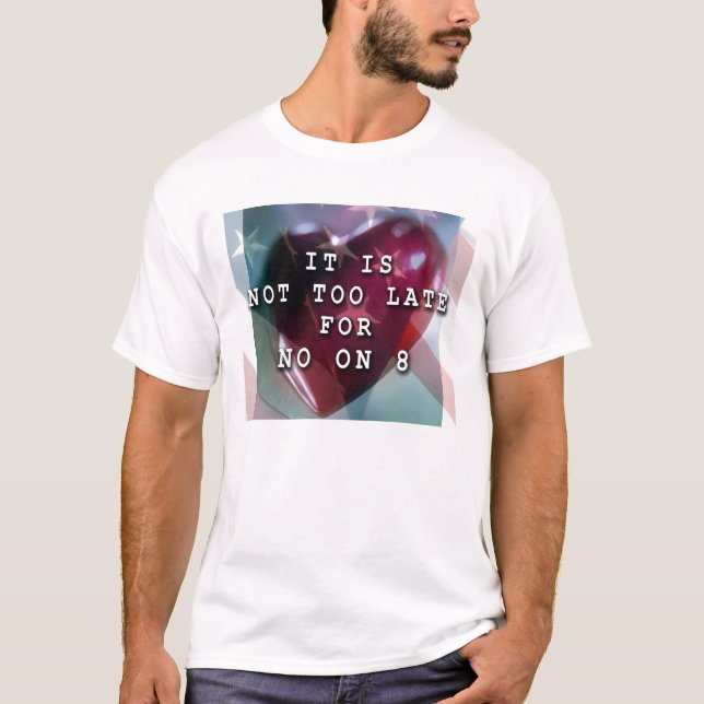 No on 8 T-Shirt (Front)