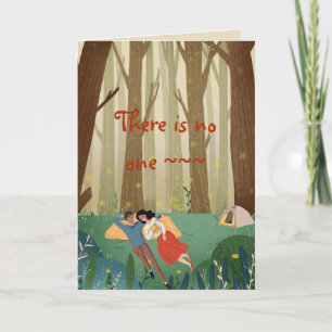 NO ONE ANNIVERSARY/LOVE CARD