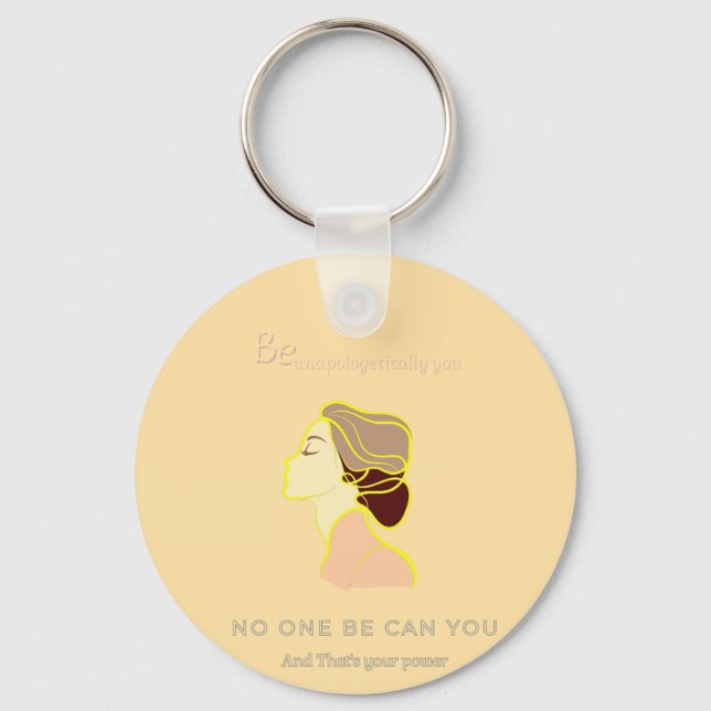 No One Be Can You  Key Ring (Front)