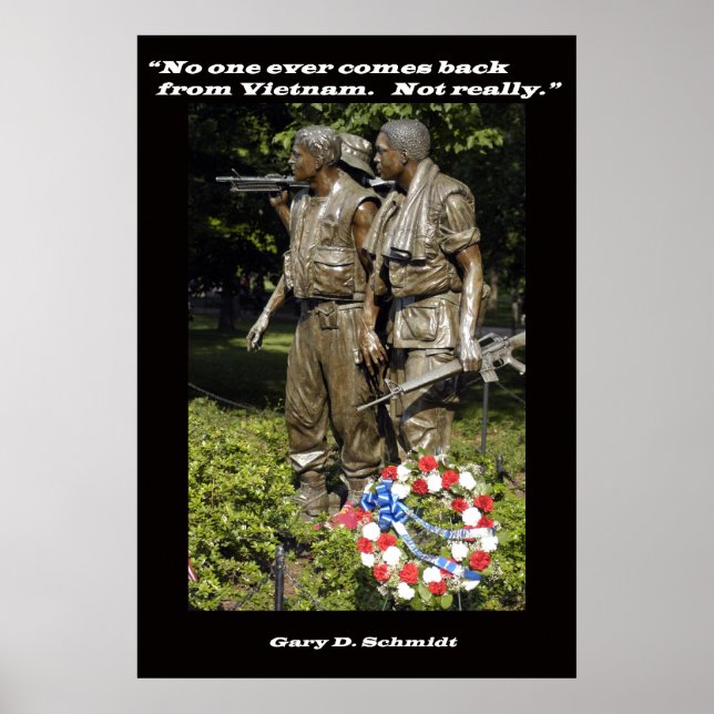 No One Ever Comes Back from Vietnam Poster (Front)