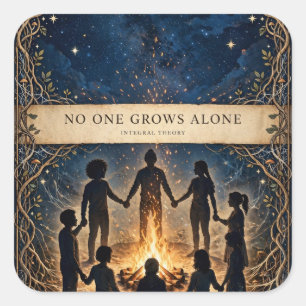 No One Grows Alone — Community Sticker