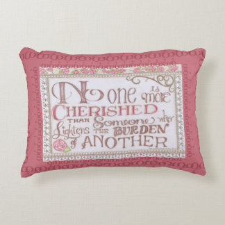 No One is More Cherished Accent Pillow