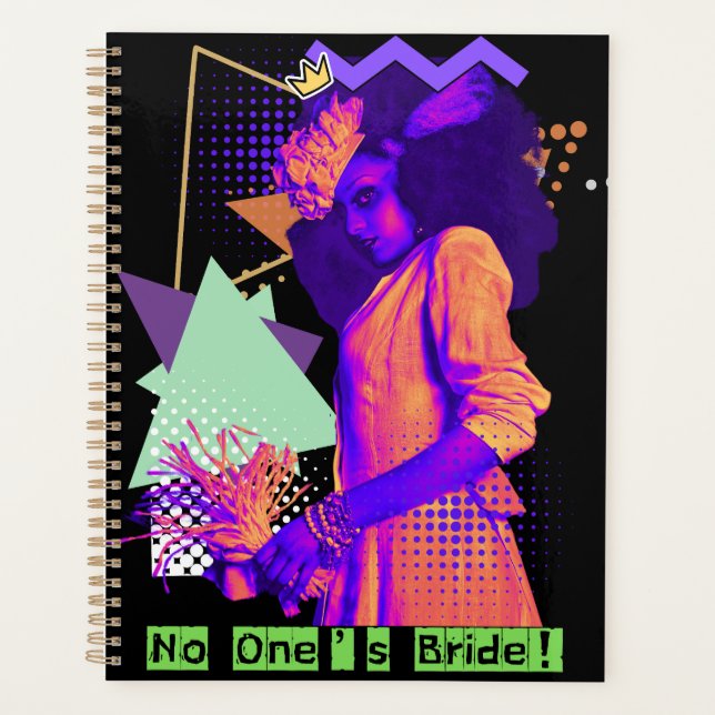 No One’s Bride Gothic  Planner (Front)