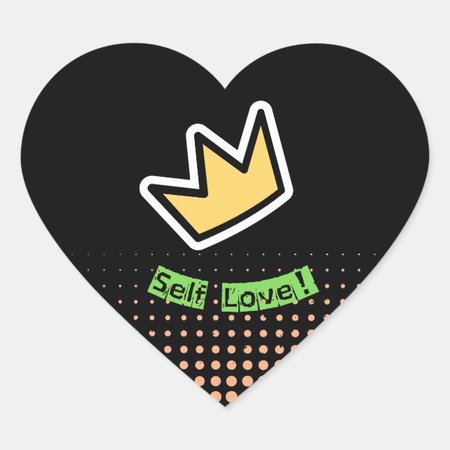 No One’s Bride invitation Heart Sticker (Front)