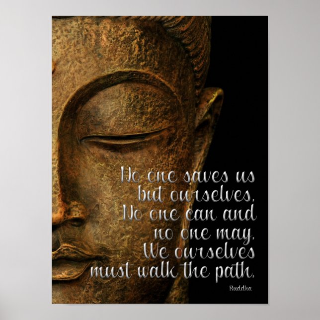 no one saves us but ourselves. poster (Front)