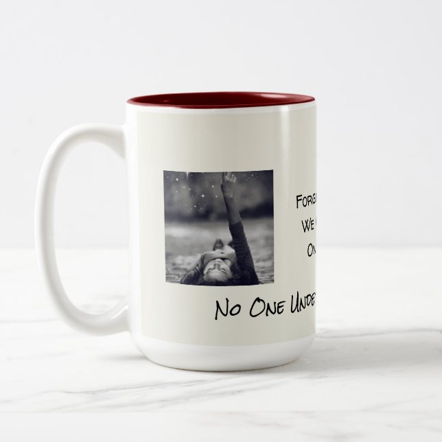 No One Understands Us* Like US*  Two-Tone Coffee Mug (Left)